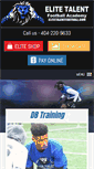 Mobile Screenshot of elitetalentfootball.com